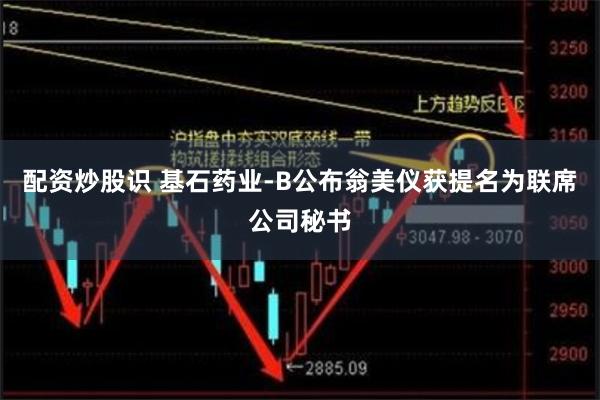 配资炒股识 基石药业-B公布翁美仪获提名为联席公司秘书